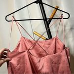 Cotton Candy LA Pink Satin Slip Mini Dress Medium Photo 2