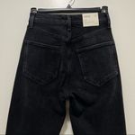 AGOLDE Riley High Rise Straight Crop in Black Pepper, Size 23, NWT Photo 9