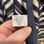 Lane Bryant ‎ Size 16 Blazer Chevron Striped Blue White Open Front Jacket NWT Photo 6
