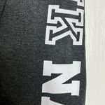 PINK - Victoria's Secret PINK Victoria’s Secret yoga pants - gray/black - Size Large DRAWSTRING MISSING Photo 5