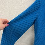 St. John  Button 5 Front Cardigan With Sleeveless Shell Top Set M Wool Knit Blue Photo 1