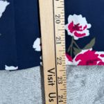 J.Crew Pencil Skirt Women Floral Print Career Office Wear Blue Pink Size 2 Photo 10