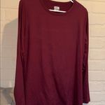 32 Degrees Heat 32 degrees Burgundy Long Sleeve Top stretch xl soft Photo 0