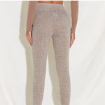 SheIn Khaki Nude Ribbed Leggings Large Photo 2