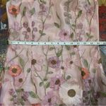 Lulus Unique Impression Pink 3D Floral Embroidered Halter Midi Dress Photo 3