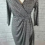A pea in the pod  Womens Size‎ Small Black & White Wrap Maternity Dress Photo 0