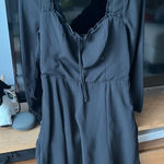 Abercrombie & Fitch Abercrombie Black Long Sleeve Dress Photo 0