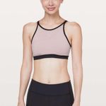 Lululemon Forget The Rest Bra Smoky Blush / Black Size 4 Photo 1