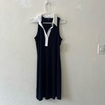 Karen Kane NWT ‎ Collar Contrast Dress Navy Blue Size Small Photo 3