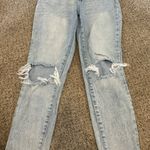 No Boundaries Ripped Straight Leg Jeans  Photo 0