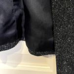 Trina Turk  Inner Button SS Jacket Size 2 Gray With White Fleck Womens Wool Silk‎ Photo 4