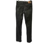 Levi's Classic Mid Rise Skinny in Black Shore Jeans Womens 6 or 28 Waist Photo 5