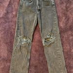 AGOLDE  Black Straight Leg Jeans Photo 0