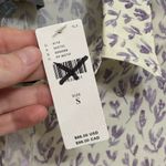 Anthropologie NWT  Sunday in Brooklyn Lavender Print Button Down - Size S Photo 5