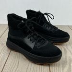 Sorel Women's Ona 503 Mid Cozy Suede Sneaker Boot US10 Black $140 Photo 0