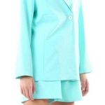 Beulah Style Just Business Two Piece Set Blazer Shorts Set Mint Size Large NWT Photo 1