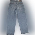 Madewell Balloon Barrel Fit Taper Ankle Leg Light Wash Denim Jeans 25 Photo 3