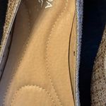 Top Moda  Comfort Golden Sparkle square toe ballerina flats shoes Photo 3