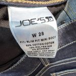 joe's jeans  mini boot Indigo Denim Pants sz 28 Photo 10
