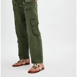 Free People NWOT  Sadie Fringe Sandals in Oiled Suit Photo 1