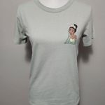 Disney  Sage Princess Tiana Short Sleeve Crewneck Tee Size XS Photo 1