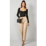 Reformation Reign Top, Black,12 (US) Photo 2