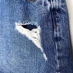 Gap  Destroyed Distressed 3 Inch Cutoff Denim Jean Shorts Size 27T Indigo Blue Photo 3