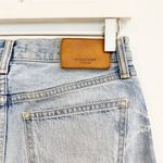 Moussy Vintage Camilla Denim Tapered Jeans Light Blue Designer Japan Rigid 26 Photo 8