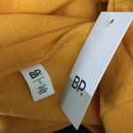 BP Womens Cropped Sweatshirt V Neck Long Sleeve Oversized Mustard Yellow Size S Photo 4