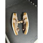 Birkenstock  Birko-Flor Mayari Champagne Pearl White EU 39‎ US 8 Sandal Thongs Photo 3