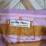 We The Free  People Sawyer Striped Long Sleeve Shirt S Colorblock Cotton Comfy Photo 3