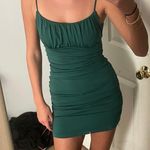 Honey and Rosie Green Dress Photo 2