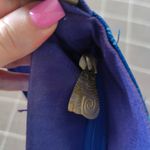 Vtg Laurel Burch Cat Purse Blue Photo 6