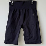 Gymshark  Black Seamless High Waisted Cycling Shorts Womens Activewear Small Photo 0