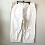 Eileen Fisher  Organic Cotton‎ Denim Wide Leg Jeans White 2X Photo 4