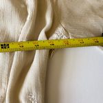 Free People  Jasmine Embroidere Floral Mini Dress Women’s Sz S Cream Bell Sleeve Photo 8