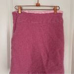 Tibi vintage wool pink checkered mini skirt Photo 2