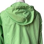Lauren Ralph Lauren Lime Green Lightweight Windbreaker Hooded Jacket, Sz S Photo 7
