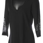 Etro Black 3/4 Sleeve T Photo 7