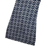 Como vintage  Dress Womens Small Blue Geometric Stretch Casual Office Classic Photo 4