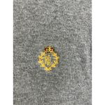 Ralph Lauren Vtg 90s Lauren  Gray Turtleneck Long Sleeve Size LP RLL Crest Preppy Photo 3