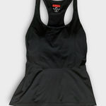 Spanx  Peplum Shaper Tank Top Racer Back Top Black NWOT, Size: M Photo 0