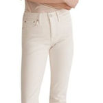 Madewell ‎ Mid-Rise Perfect Vintage Jeans Women's 27 Cream Tapered Mom NWT Photo 0