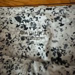 Athleta  White Patterned Leggings 3/4 Length Mesh Gray Modern Medium Photo 7