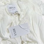MISA Los Angeles  Claudita Ruffle Maxi Dress, White, XS Photo 11