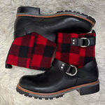 Woolrich Black and Red Women’s Balt Buffalo Plaid Boots Size 8.5 US Photo 7