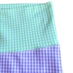 Terez Like New  Color Block Checkered Bike Shorts Size Small Photo 4