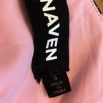 NBD X Naven Snakeskin Bodysuit in Pink & Black Photo 3