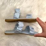 Cape Robbin NEW Jomo Conflict Puffy Strap Sandals in Baby Blue Photo 4