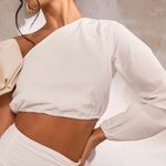 Pretty Little Thing White Mini Skirt Set Photo 1